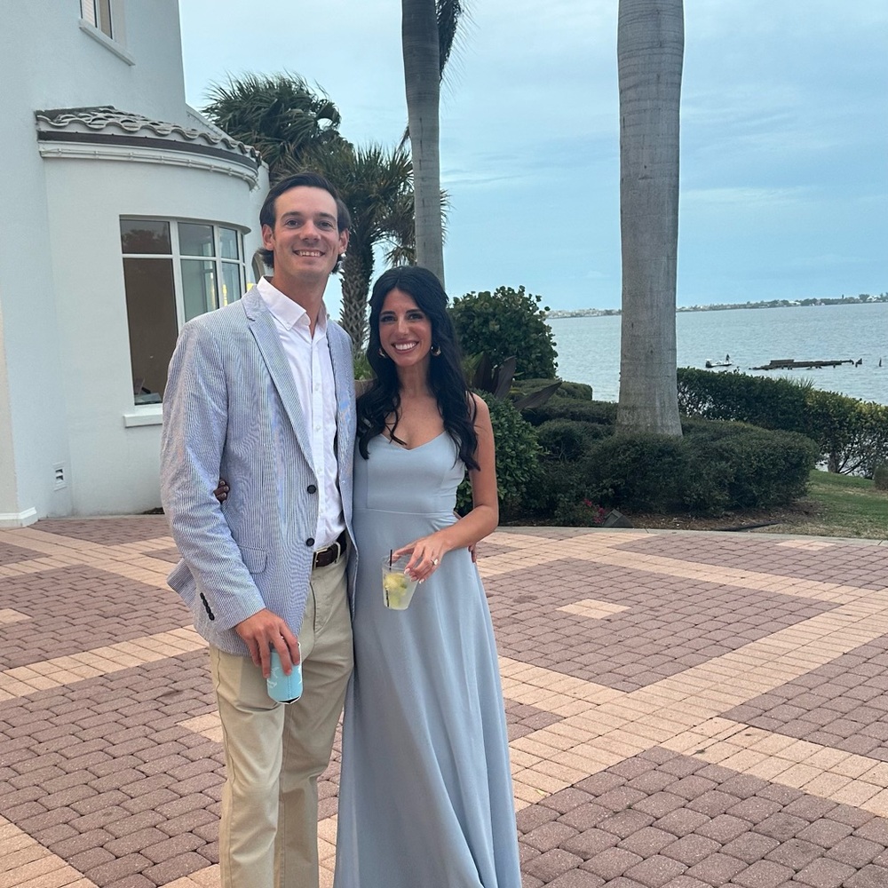 Show Me Your MuMu Light Blue Wedding Dress